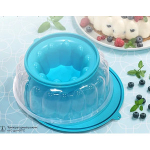 Форма для желе, холодных закусок и десертов голубая Форма для желе, холодных закусок и десертов голубая