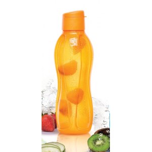 Эко-бутылка с клапаном (750мл) оранжевая
