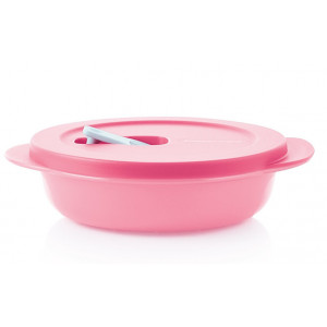 Ёмкость для разогрева в СВЧ (390мл) розовая