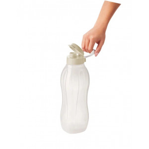 Эко-бутылка с клапаном (1,5л) белая