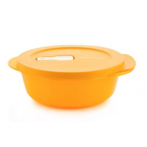 Ёмкость для разогрева в СВЧ (600мл) оранжевая
