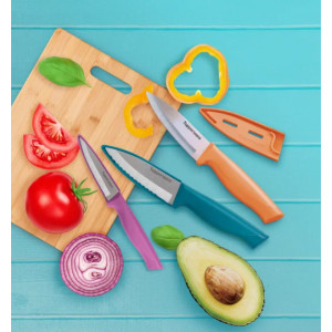 Нож «Гурман» универсальный персиковый Нож «Гурман» универсальный персиковый