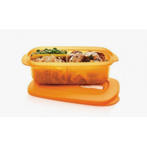 Ёмкость «Новая волна» (1л) с разделителем коралловая