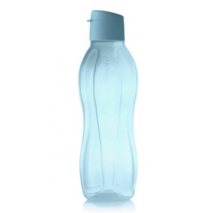 Эко-бутылка с клапаном (750мл) голубая