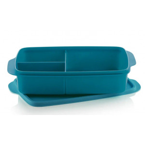 Контейнер с разделителем «Здоровый перекус» (1л)