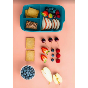 Контейнер с разделителем «Здоровый перекус» (1л)