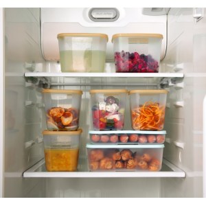 Набор контейнеров «Система холодильник» (1,2 л × 2 шт. / 2,6 л)