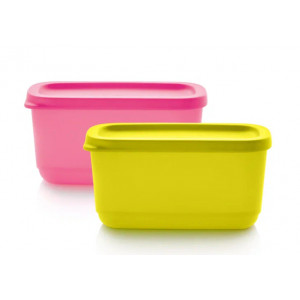 Набор «Кубикс» (250мл) 2шт жёлтый/розовый