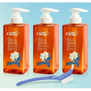 Средство для мытья посуды TupperClean® (3шт) + ёршик в подарок Средство для мытья посуды TupperClean® (3шт) + ёршик в подарок