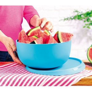 Чаша «Цветение» (4,3л) бирюзовая