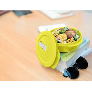 Ёмкость для разогрева в СВЧ (600мл) жёлтая