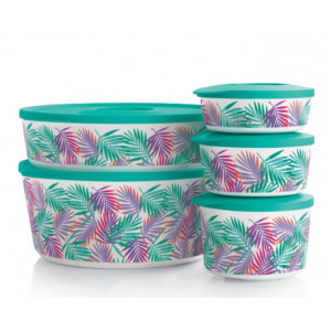 Набор контейнеров «Иллюмина» «Тропикана» (350/550/800/2,5/4,3лл)