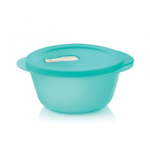 Ёмкость для разогрева в СВЧ (800мл) бирюзовая