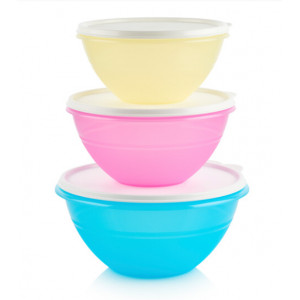 Чаша «Брауни-Матрешка» (1,2л) розовая Чаша «Брауни-Матрешка» (1,2л) розовая